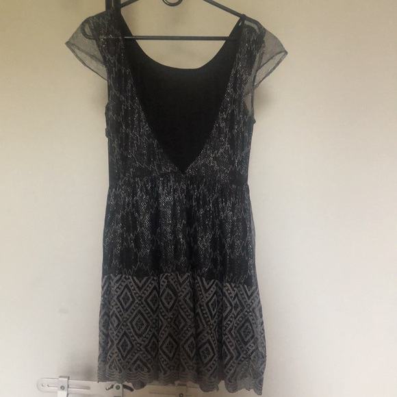 UO pins & needles shimmery dress - Picture 2 of 5